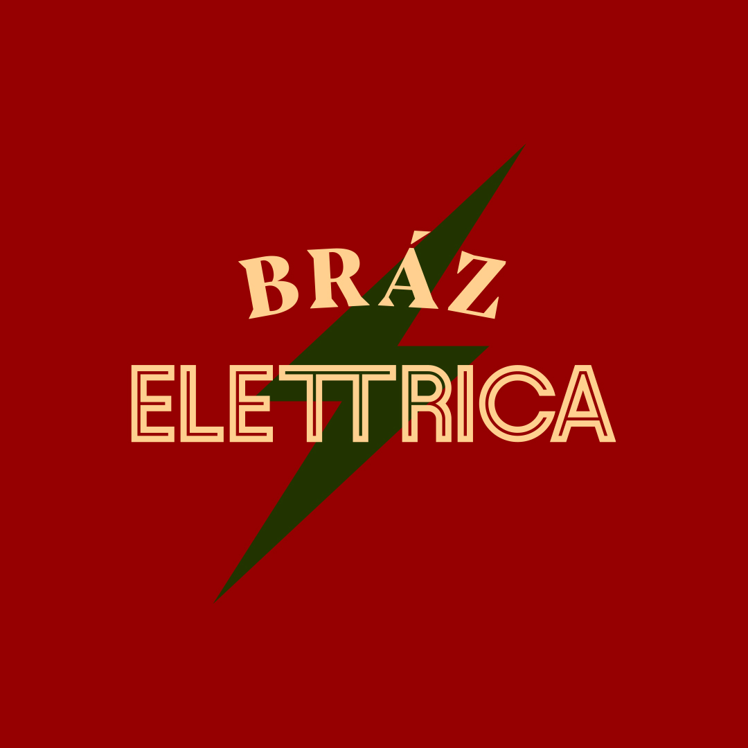 Wordmark over a basilico lightning bolt on pomodoro