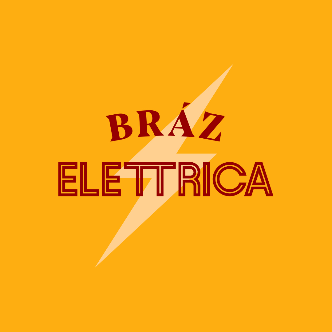 Wordmark over a mozzarella lightning bolt on luce
