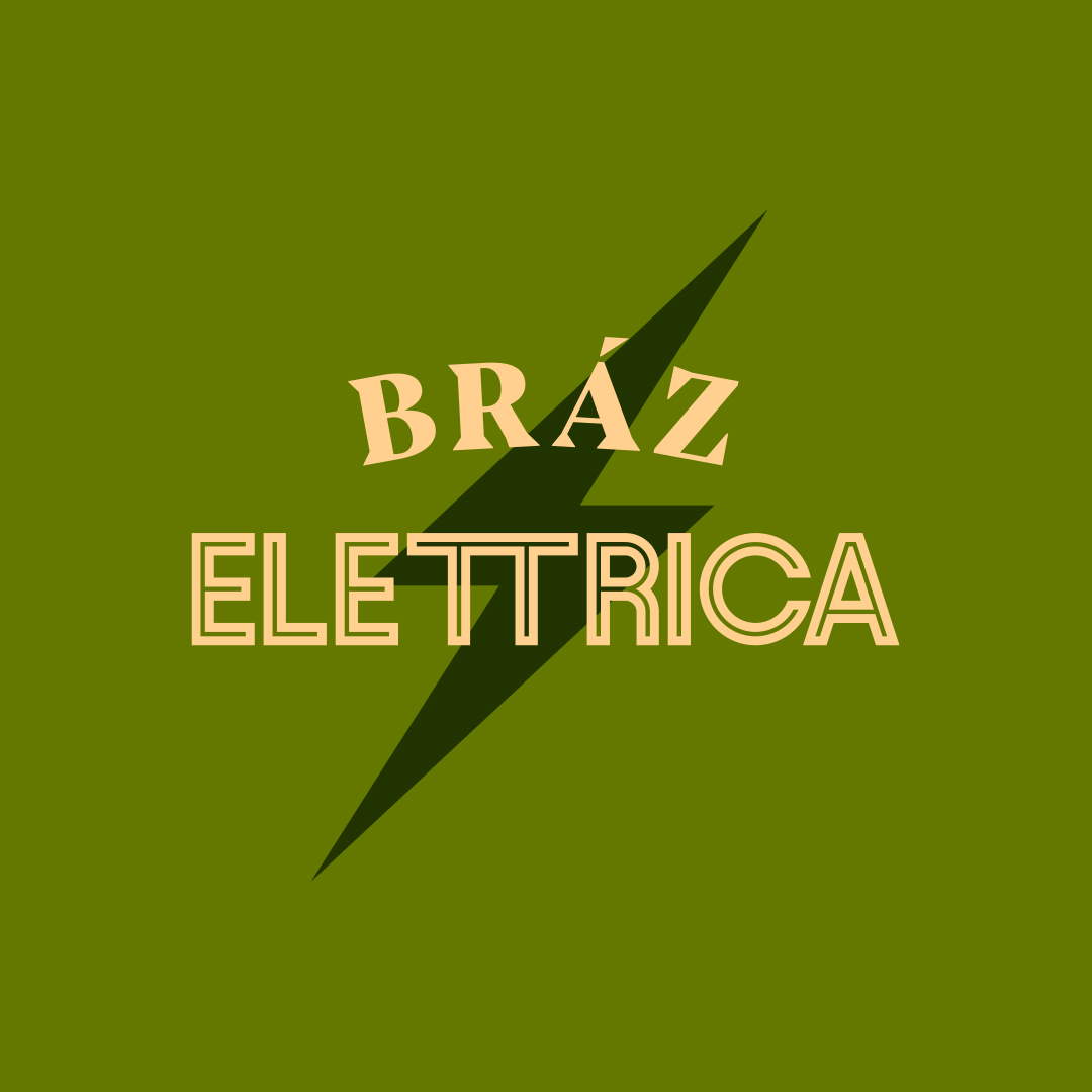 Wordmark over a basilico lightning bolt on limone