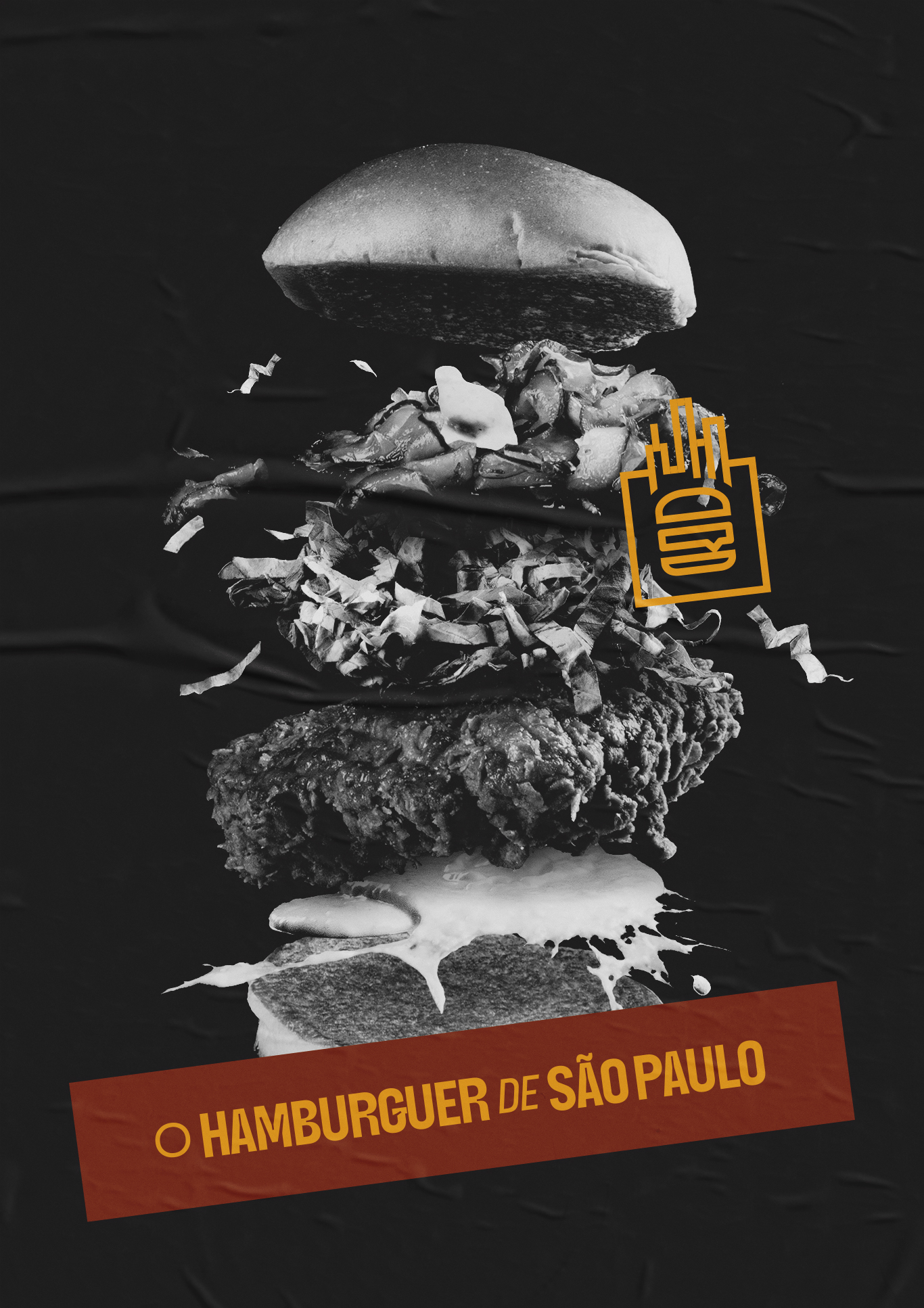 Quitandinha burger poster