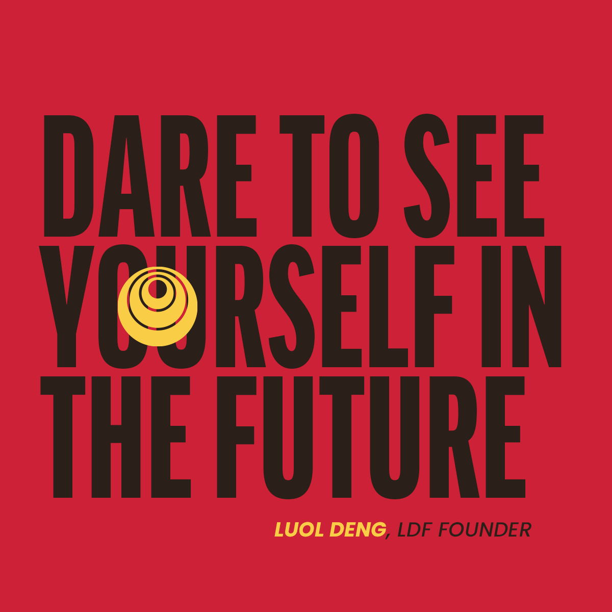 Social feed template — quote