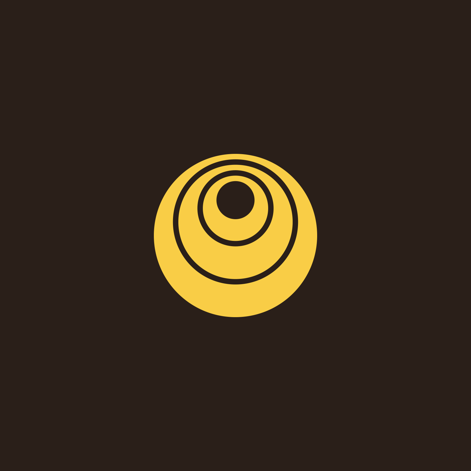 Luol Deng Foundation telescopic eye icon on yellow