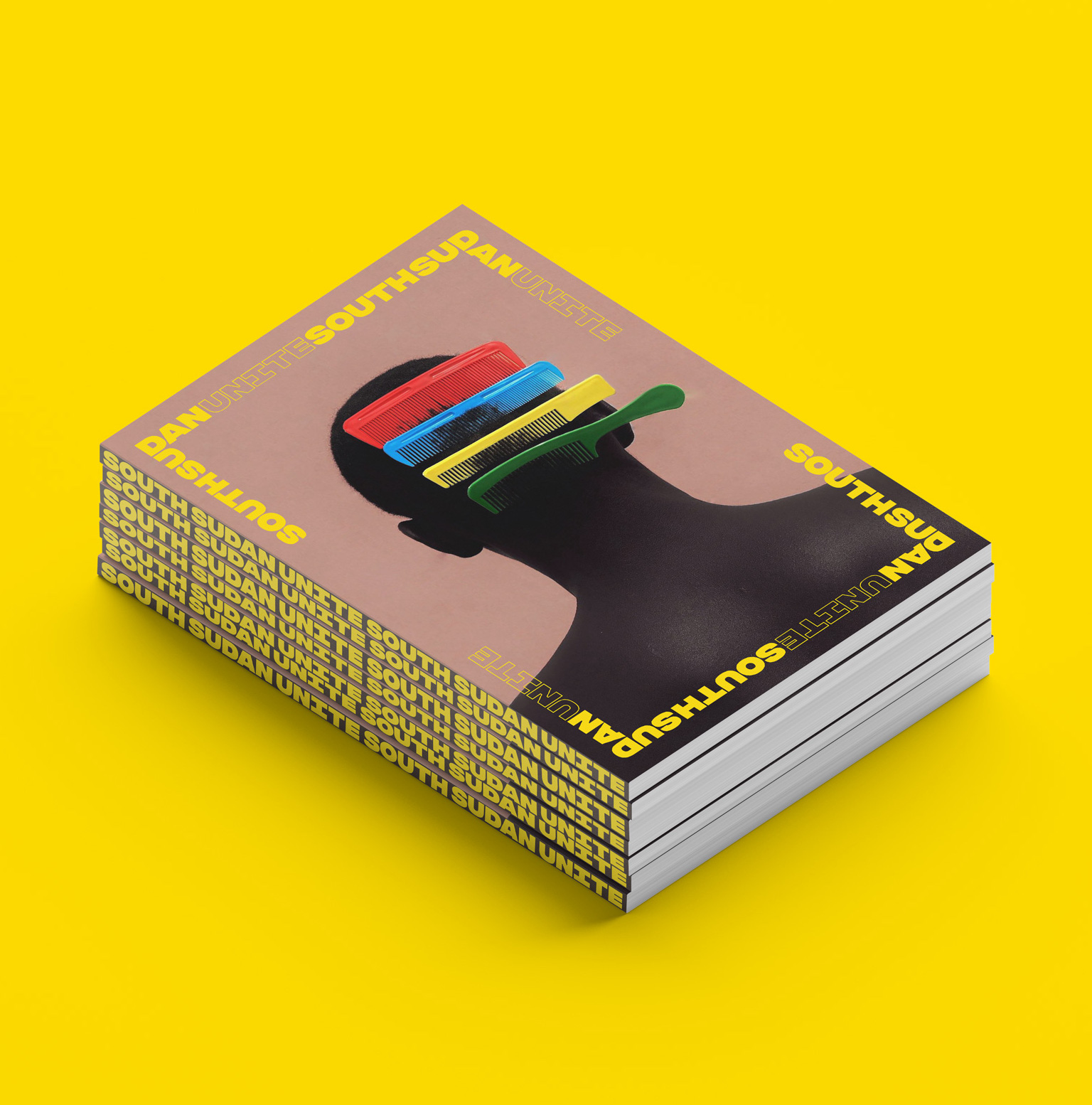 South Sudan Unite magazine mockup